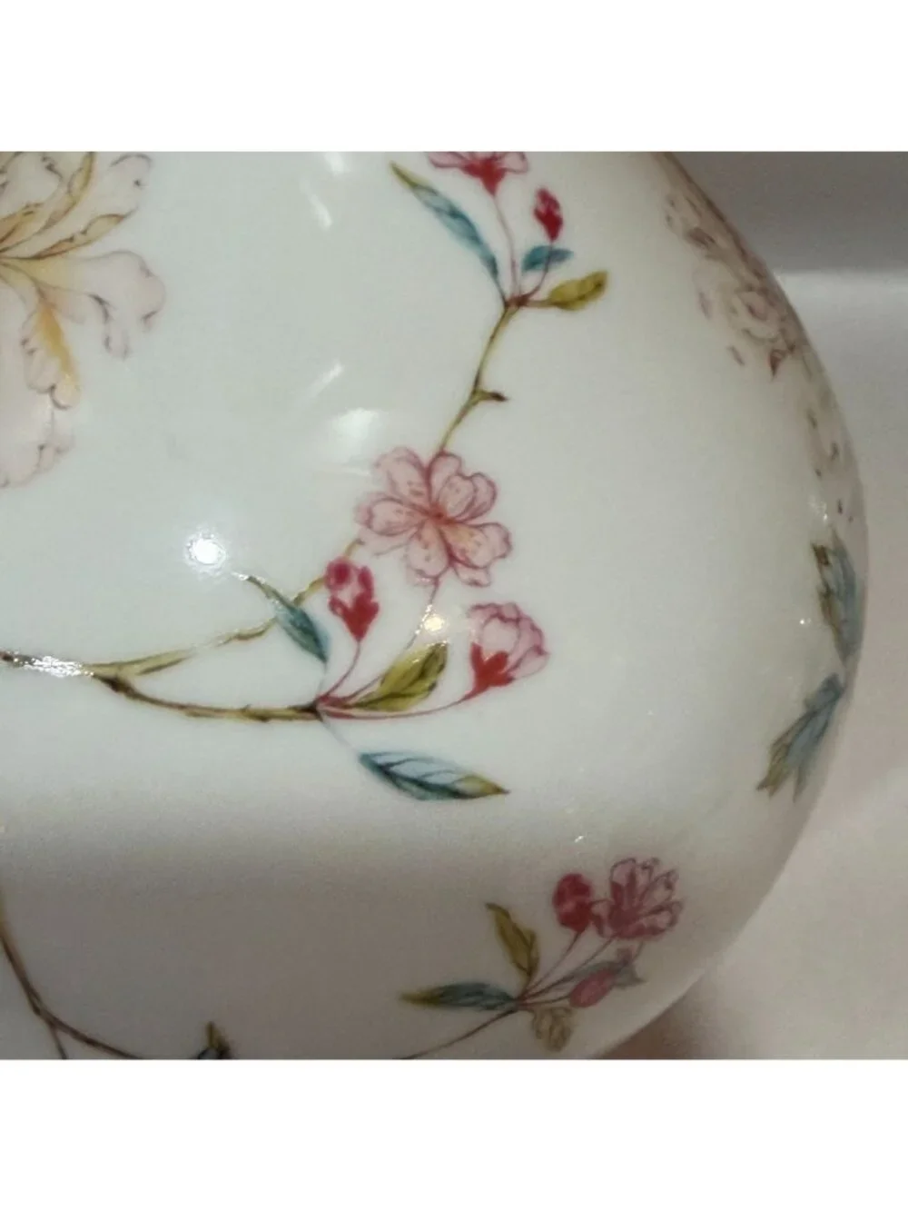 Vintage 80s Lenox Polychrome Peony Ch'ing Smithsonian Reproduction 11